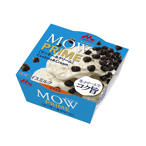 MOW　PRIME（モウ　プライム）　＜クッキー＆クリーム＞（森永乳業）20…