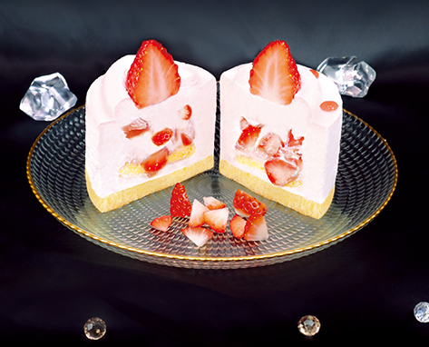 ショートケーキの宝石箱（栃木県産とちあいか＆ルビーチョコ）