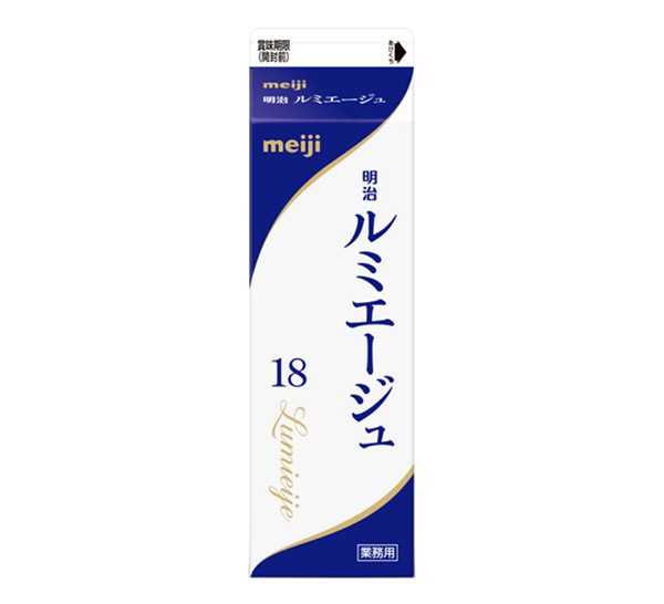 明治「ルミエージュ」、短時間ホイップ可能　製菓業界の人手不足対策に