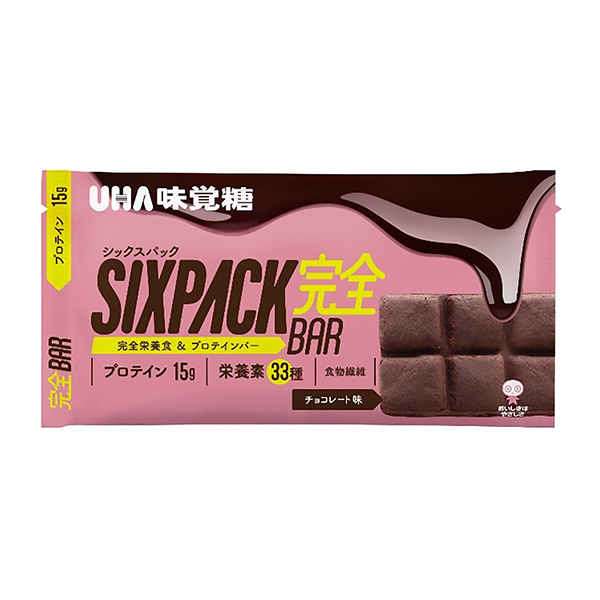 SIXPACK　完全バー　＜チョコレート＞（UHA味覚糖）2024年3月25…