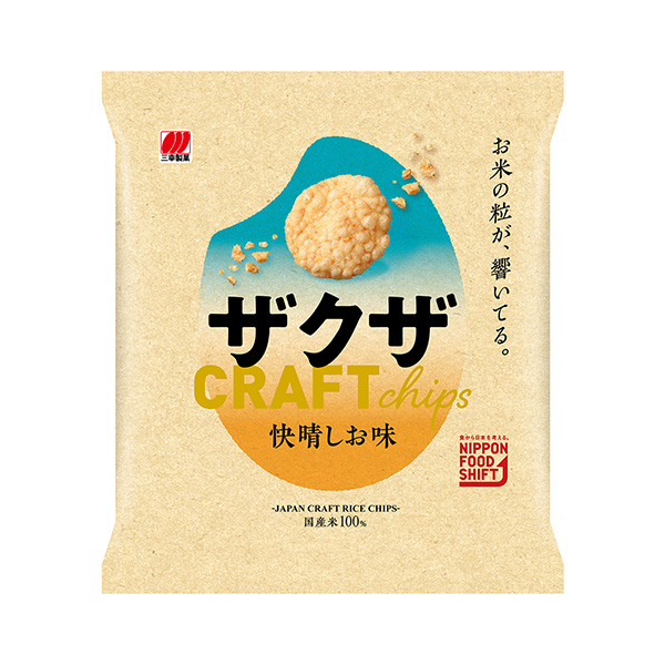 ザクザ　＜快晴しお味＞（三幸製菓）2024年4月1日発売