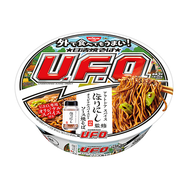 日清焼そば U.F.O.　＜ほりにし監修オリジナルスパイス付き＞　ソース焼そ…