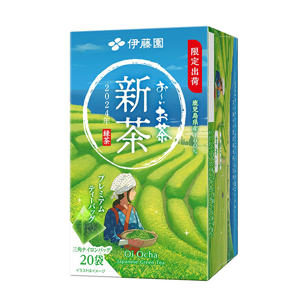 お～いお茶　新茶＜プレミアムティーバッグ＞（伊藤園）2024年5月1日発売