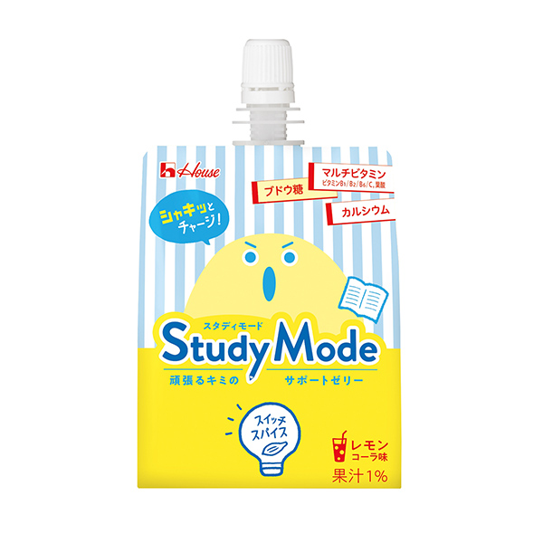 StudyMode（スタディモード）　＜レモンコーラ味＞（ハウス食品）202…