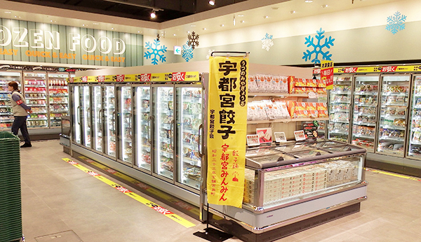 量販店では新店・改装に伴い冷凍食品売場を充実させる動きも