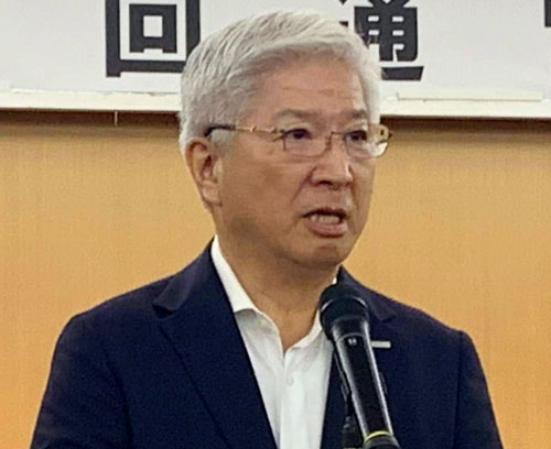 JBCM総会、増田文治理事長があいさつ　「変化激しい時代新しい価値観を」
