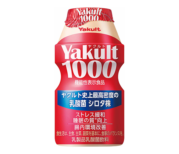 ヨーグルト・乳酸菌飲料特集：ヤクルト本社　「ヤクルト1000シリーズ」日販3…