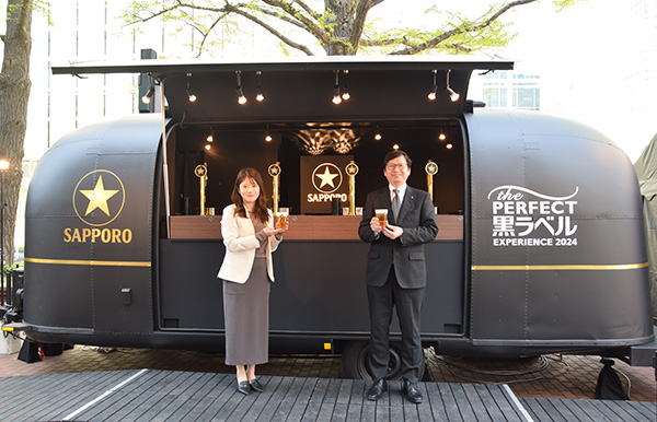 サッポロビール、「パーフェクト黒ラベル」札幌で感動体験提供
