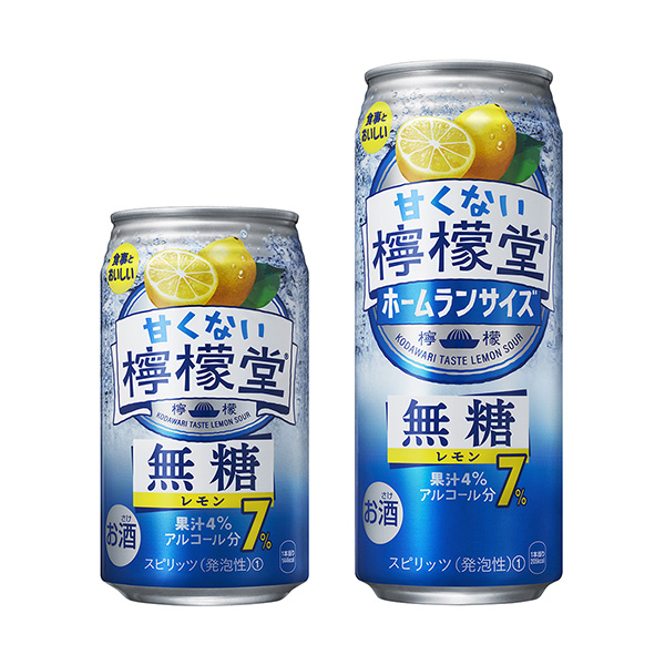 甘くない檸檬堂　＜無糖レモン7%＞（コカ･コーラシステム）2024年5月27…