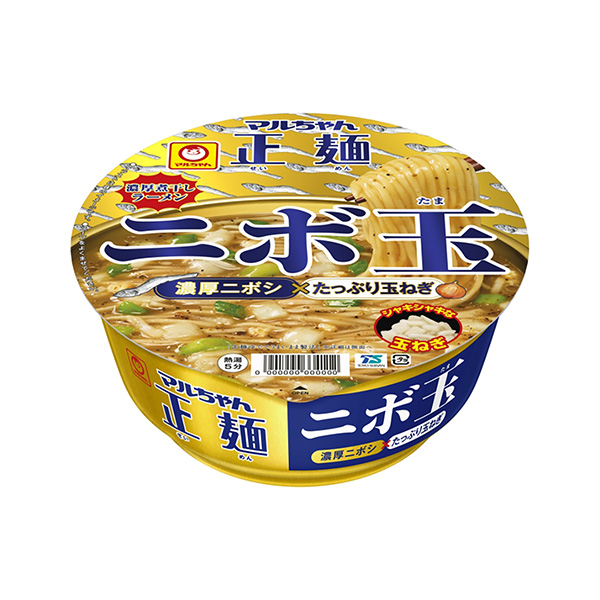 マルちゃん正麺　カップ＜ニボ玉＞（東洋水産）2024年6月10日発売