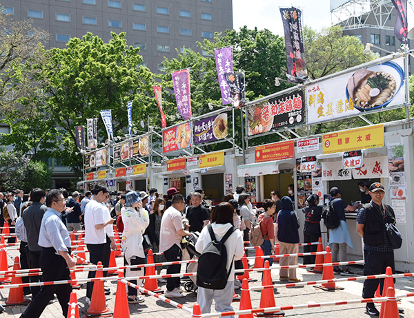 全国から集まった人気店に行列ができた「札幌ラーメンショー2024」