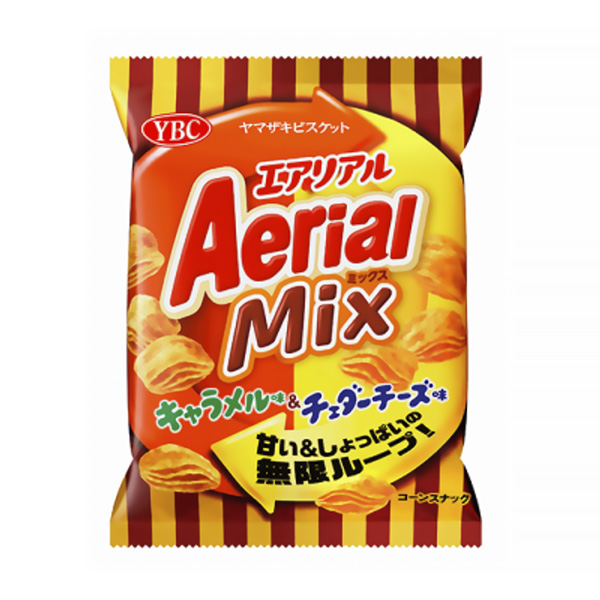 エアリアルMIX　＜キャラメル味＆チェダーチーズ味＞（ヤマザキビスケット）2…