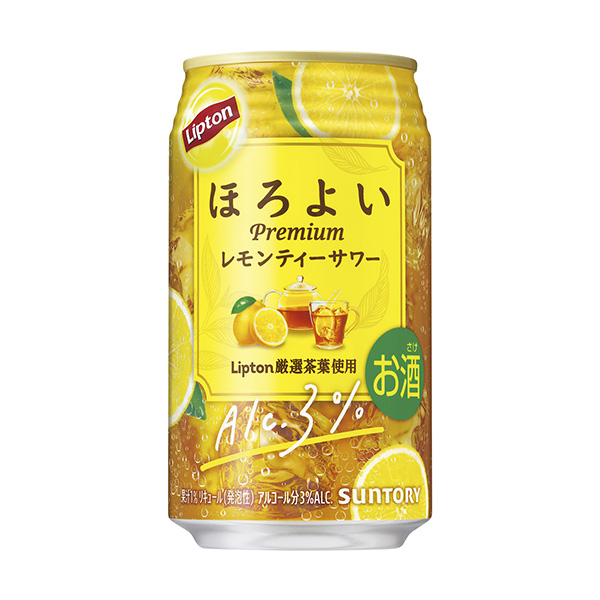 ほろよい　＜Lipton レモンティーサワー＞（サントリー）2024年9月1…