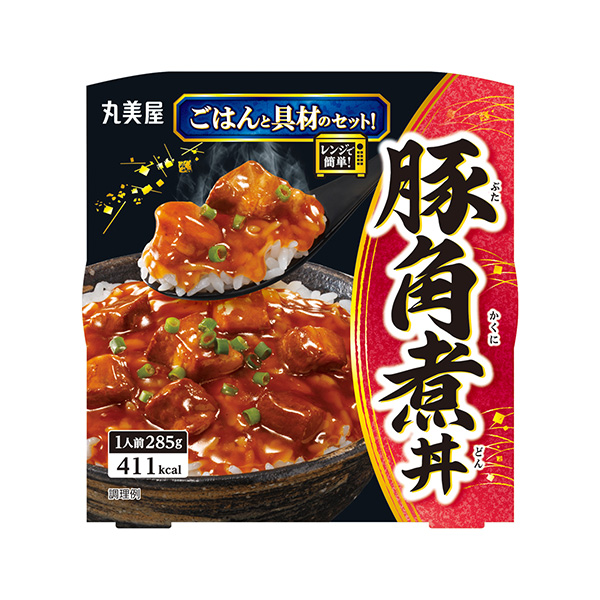 豚角煮丼　ごはん付き（丸美屋食品工業）2024年8月1日発売