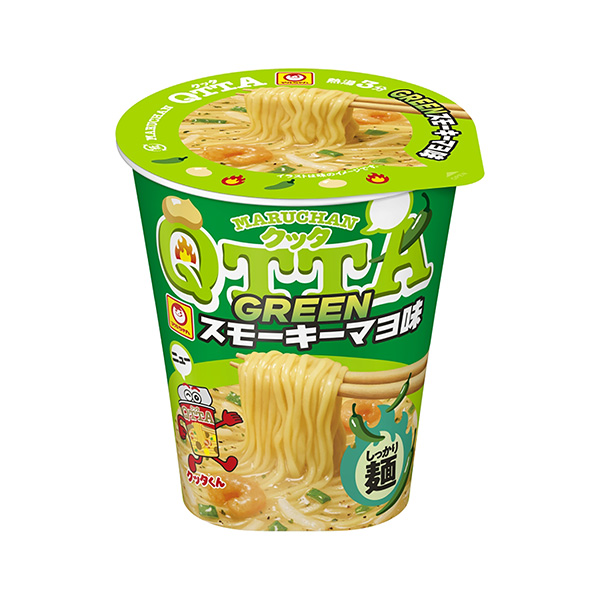 MARUCHAN　QTTA＜GREEN　スモーキーマヨ味＞（東洋水産）202…