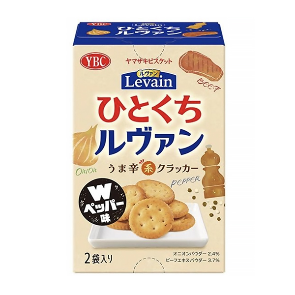 ひとくちルヴァン＜Wペッパー味＞（ヤマザキビスケット）2024年7月8日発売