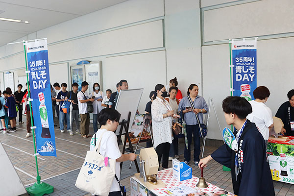 理研ビタミン名古屋支店、「ガラガラ抽選会」開催