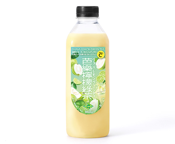 フルッタフルッタ、台湾の定番飲料「グァバレモングリーンティー」発売
