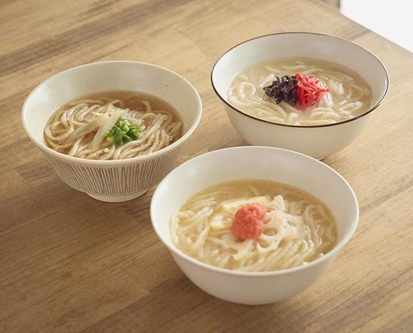 3種のスープで展開する「HAKATA BOKOMEN！」