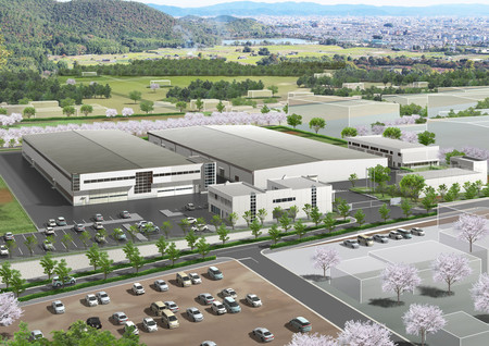 ハウス食品グループ本社が福島市内に建設を予定する新工場のイメージ図（同社提供）