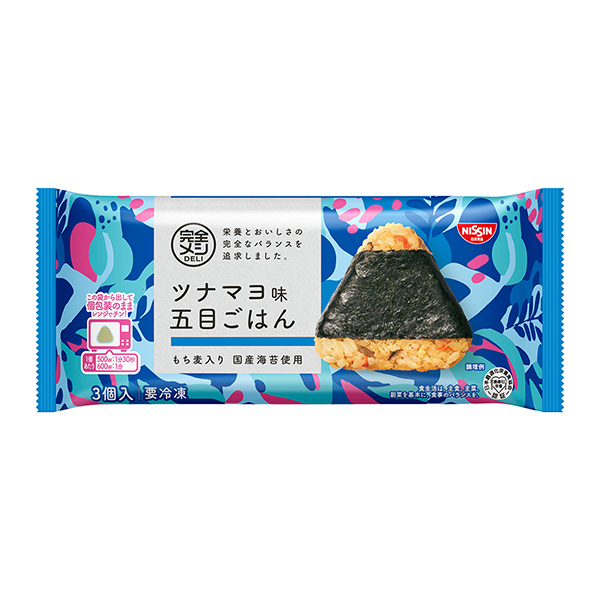 冷凍　完全メシ　DELI　＜ツナマヨ味五目ごはん＞　おにぎり（日清食品）20…