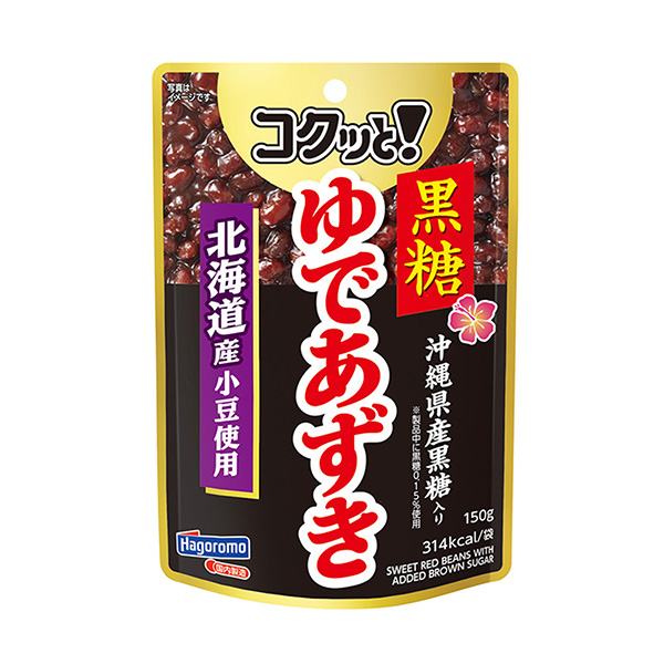 コクッと！黒糖ゆであずき（はごろもフーズ）2024年8月19日発売