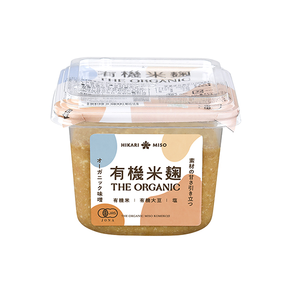 THE　ORGANIC　＜有機米麹＞（ひかり味噌）2024年9月1日発売