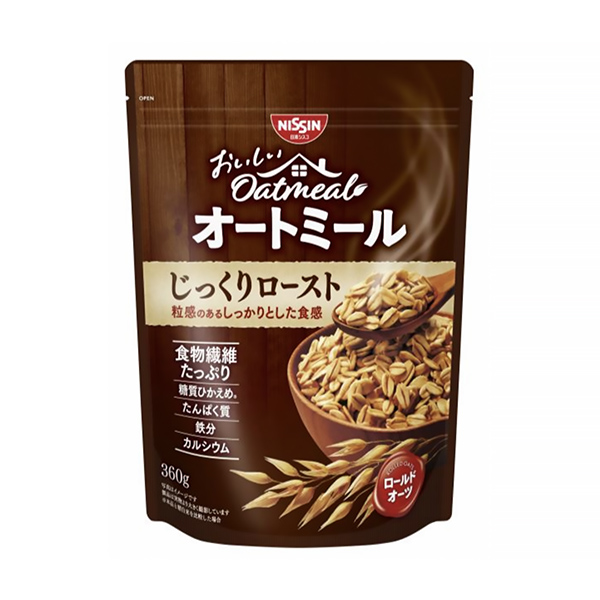 おいしいオートミール　じっくりロースト（日清シスコ）2024年9月2日発売