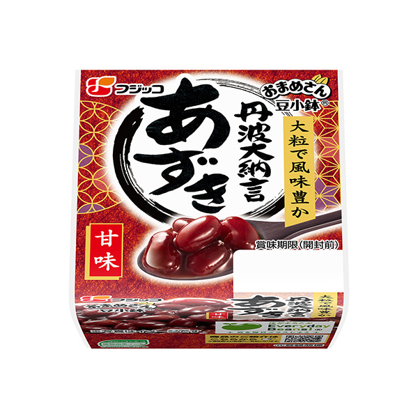 おまめさん豆小鉢＜丹波大納言あずき＞（フジッコ）2024年9月1日発売