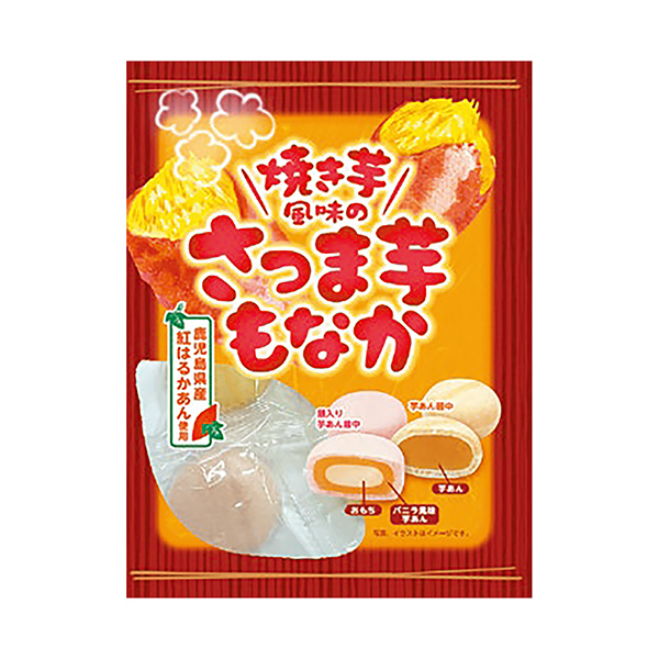 焼き芋風味のさつま芋もなか（クリート）2024年8月26日発売