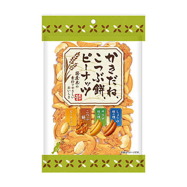 かきだね、こつぶ餅、ピーナッツ（クリート）2024年9月2日発売