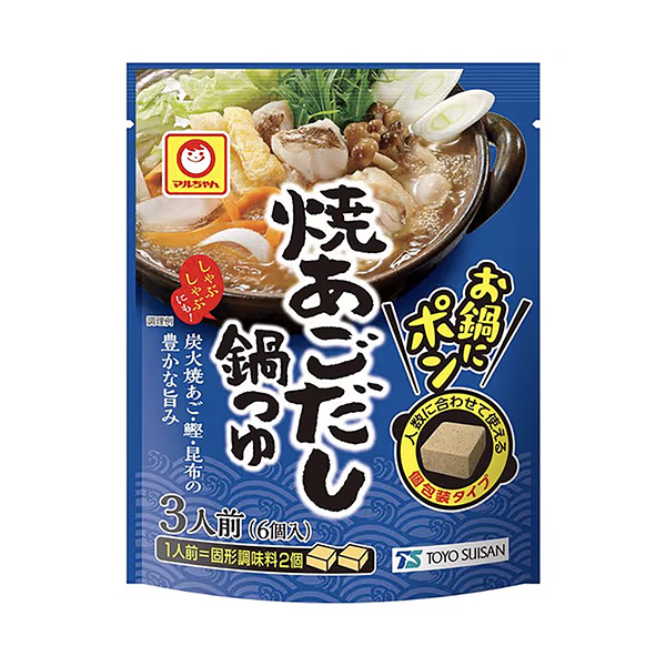 マルちゃん　お鍋にポン＜焼あごだし鍋つゆ＞（東洋水産）2024年8月19日発…