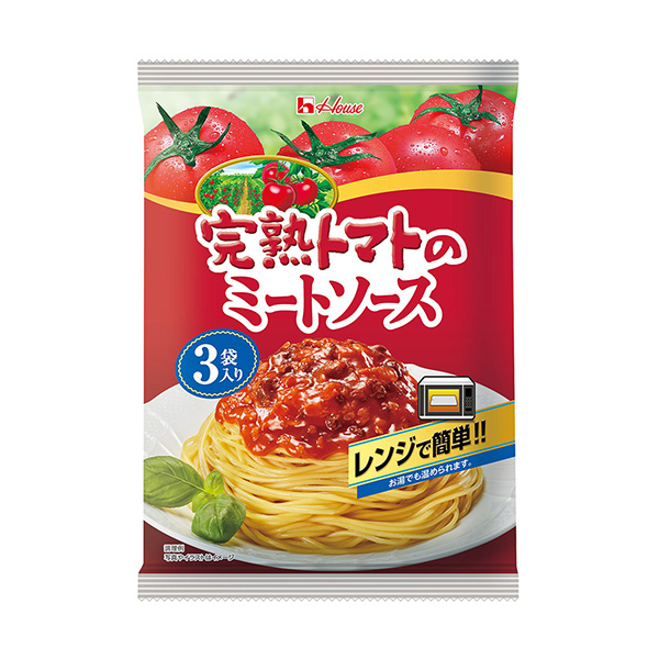 完熟トマトのミートソース（ハウス食品）2024年8月12日発売