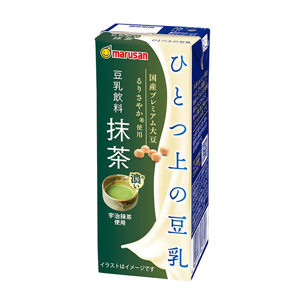 ひとつ上の豆乳　豆乳飲料　＜抹茶＞（マルサンアイ）2024年9月2日発売