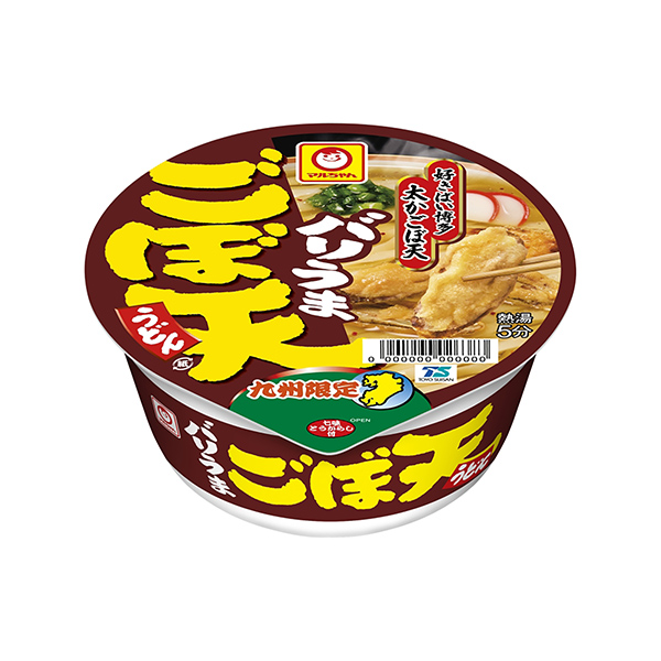 マルちゃん　バリうま＜ごぼ天うどん＞（東洋水産）2024年8月26日発売