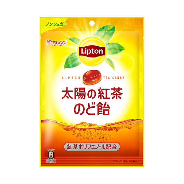 リプトン太陽の紅茶のど飴（春日井製菓）2024年8月19日発売