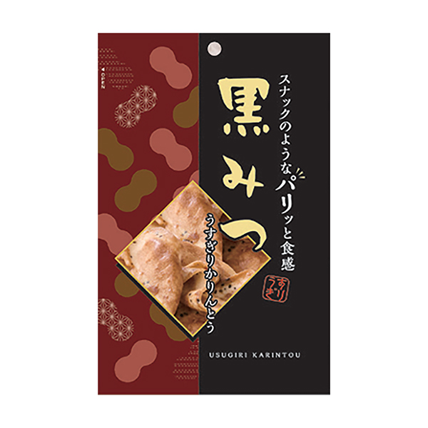 うすぎりかりんとう　＜黒みつ ＞（クリート）2024年9月2日発売