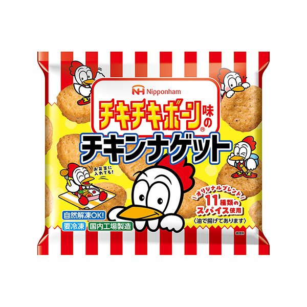 チキチキボーン味のチキンナゲット（日本ハム）2024年9月1日発売