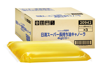 第28回業務用加工食品ヒット賞：日清オイリオグループ「ピロー容器食用油」