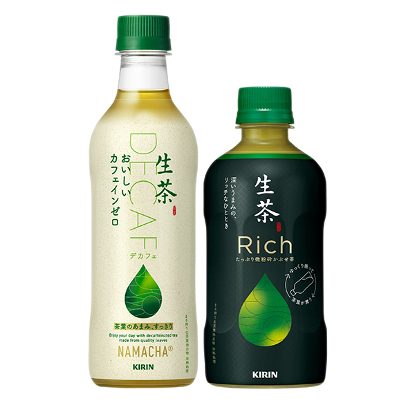 キリンビバレッジ、カフェインゼロの「生茶」発売　無糖茶活性化目指す