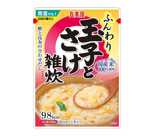 包装米飯特集：丸美屋食品工業　賞味15ヵ月の雑炊2桁成長