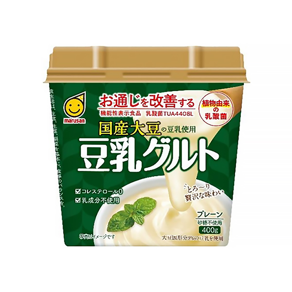 ＜国産大豆の豆乳使用＞豆乳グルト（マルサンアイ）2024年8月1日発売