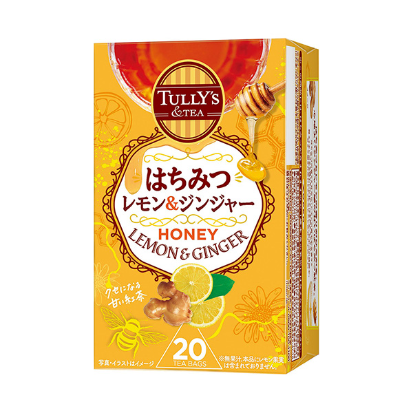 TULLY’ S &TEA＜はちみつレモン&ジンジャー＞（伊…