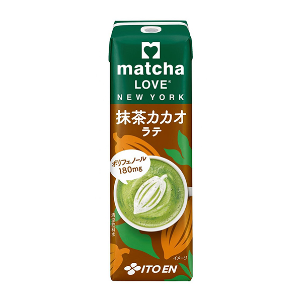 matcha　LOVE　NEW　YORK　＜抹茶カカオラテ＞（伊藤園）202…