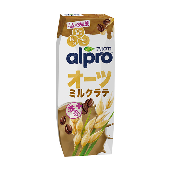 アルプロ　＜おいしく食物繊維　オーツミルクラテ 芳醇なコーヒーの味わい＞（ダ…