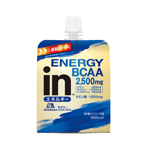 inゼリー　＜エネルギーBCAA＞（森永製菓）2024年9月24日発売