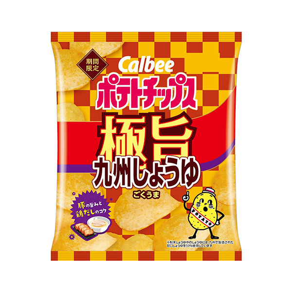 ポテトチップス＜九州しょうゆ極旨＞（カルビー）2024年9月23日発売