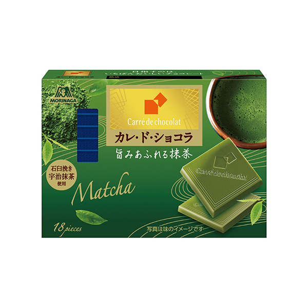 カレ・ド・ショコラ　＜旨みあふれる抹茶＞（森永製菓）2024年10月1日発売