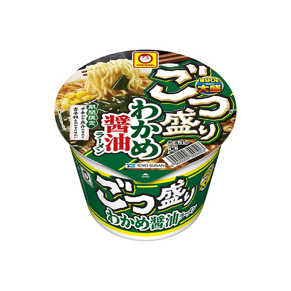 マルちゃん　ごつ盛り　＜わかめ醤油ラーメン＞（東洋水産）2024年10月7日…