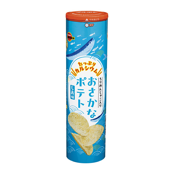 おさかなポテトしお味（ブルボン）2024年10月1日発売